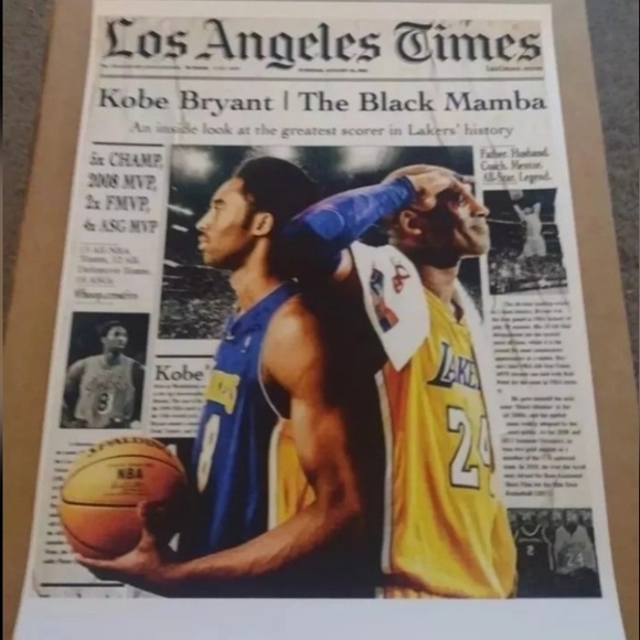 BRAND NEW!๐ฏ KOBE BRYANT LAKERS OLD SCHOOL 8.5x11 ULTRA GLOSSY 5 POSTER BUNDLE! - Picture 5 of 5